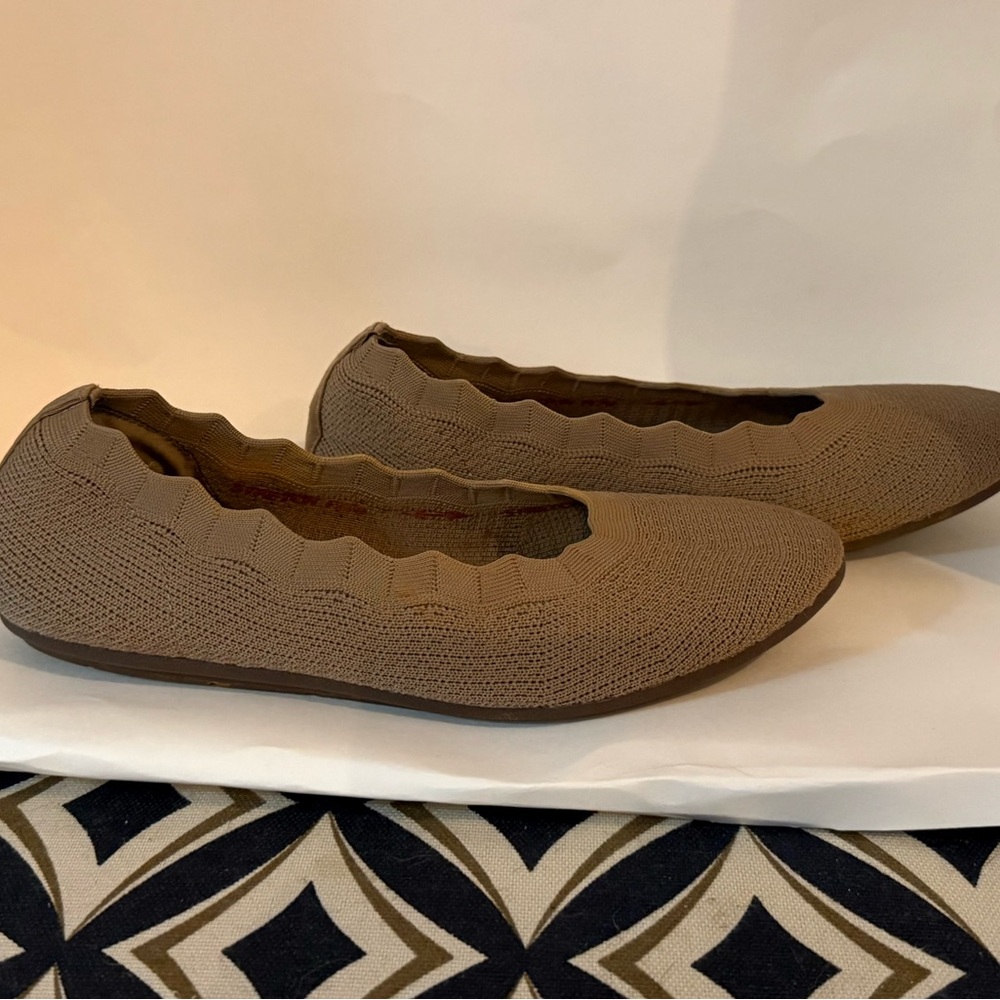 Kids Skechers Air Cooled Memory Foam Flats